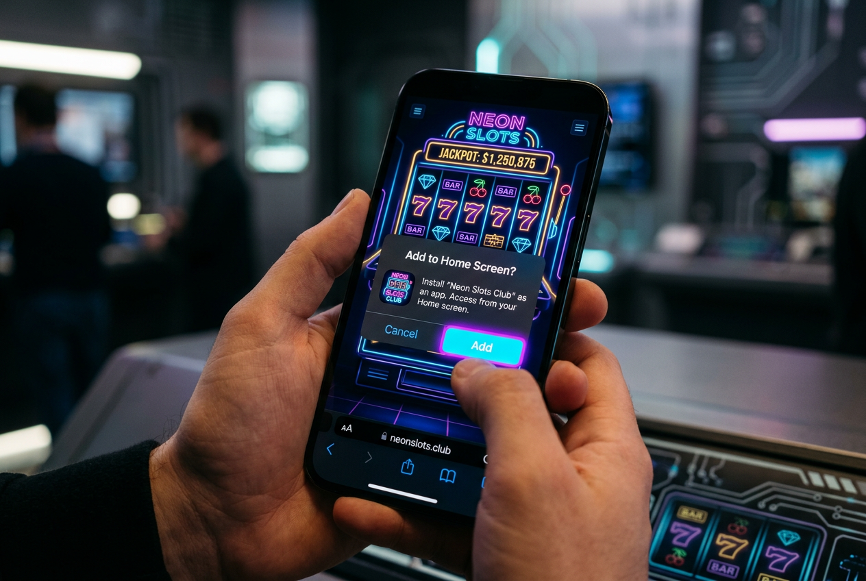 Instalacja aplikacji PWA na ekranie smartfona